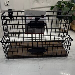 Adrit Wall Organizer with Wall Basket